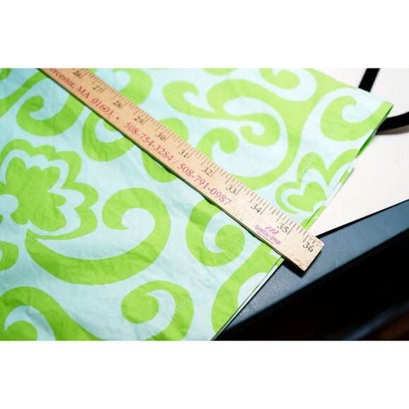 Chickabiddy womens summer tank dress green blue 8 - Picture 4 of 4